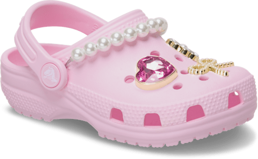 Toddler Classic Pearl Glam Clog
