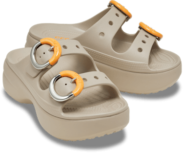 Women's Saturday Platform Dipped Buckle Sandal