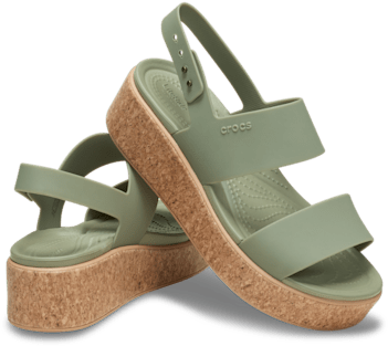Brooklyn Low Wedge Cork Sandal