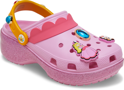 Princess Peach Classic Platform Clog
