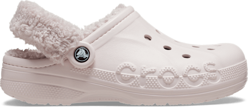 Baya Lined Fuzz-Strap Clog