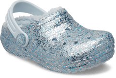 Toddlers Classic Dazzle Glitter Lined Clog