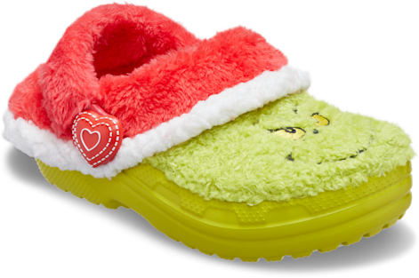 Toddler The Grinch Classic Lined Clog