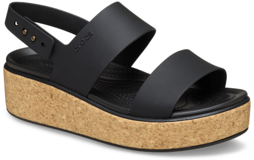 Brooklyn Low Wedge Cork Sandal