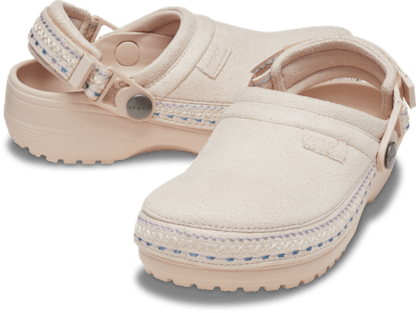 Kids' Crafted Vegan Suede Stitch Clog