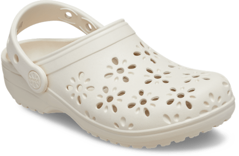 Kids' Classic Floral Cut-Out Clog