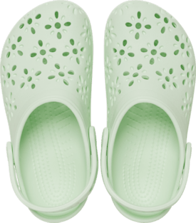 Kids' Classic Floral Cut-Out Clog