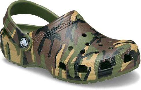Kids' Classic Camouflage Clog