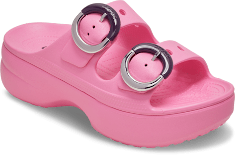 Women's Saturday Platform Dipped Buckle Sandal