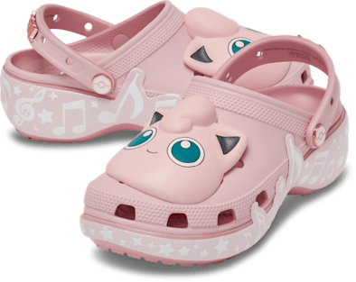 Pokémon Jigglypuff Classic Platform Clog