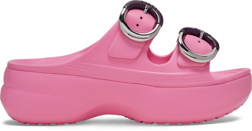 Women's Saturday Platform Dipped Buckle Sandal