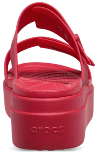 Brooklyn Buckle Low Wedge Sandal