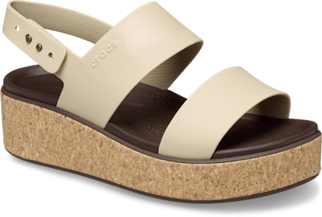 Brooklyn Low Wedge Cork Sandal
