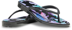 Miami Round Dark Floral Flip