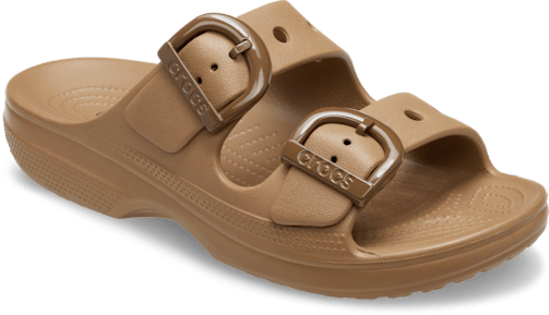 Saturday Enamel Buckle Sandal