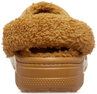 Baya Lined Fuzz-Strap Clog
