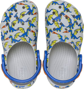 Toddler Classic Dragon Graphic Clog