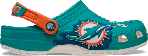 Kids' NFL Miami Dolphins Graphic Classic Clog