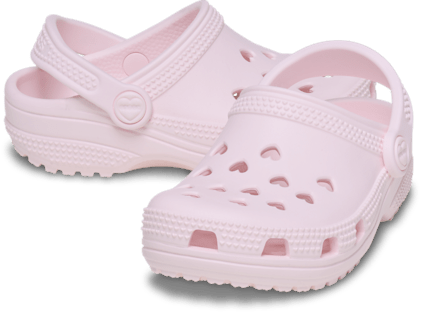Toddler Classic Hearts Cut Out Clog