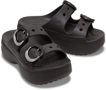 Women's Saturday Platform Dipped Buckle Sandal