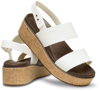 Brooklyn Low Wedge Cork Sandal
