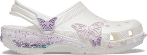 Toddler Classic Butterfly Sparkle Shaker Clog