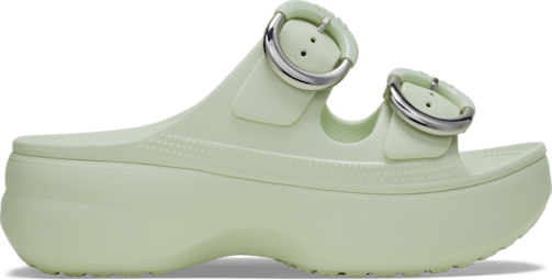 Women's Saturday Platform Dipped Buckle Sandal