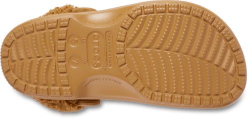 Baya Lined Fuzz-Strap Clog