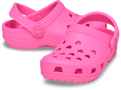 Toddler Classic Hearts Cut Out Clog