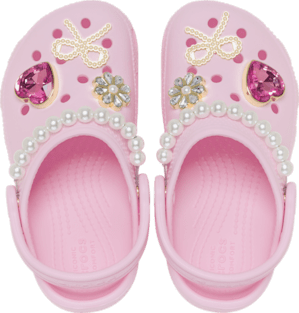 Toddler Classic Pearl Glam Clog