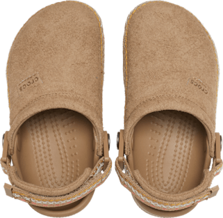 Kids' Crafted Vegan Suede Stitch Clog