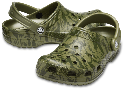 Classic Printed Camo Clog
