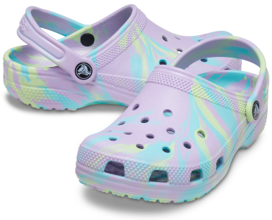 Kids' Classic Marbled Clog