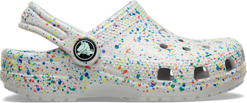 Kids' Classic Glow Paint Splatter Clog