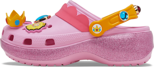 Princess Peach Classic Platform Clog