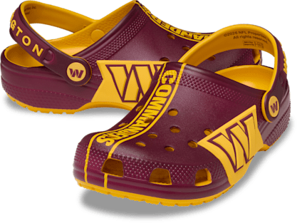 Kids' NFL Washington Commanders Graphic Classic Clog