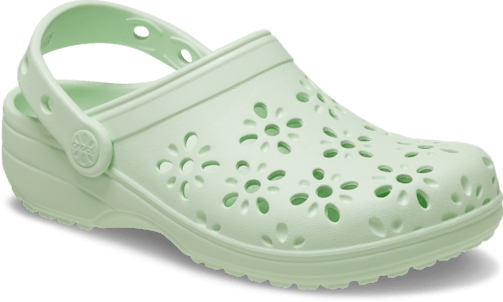 Kids' Classic Floral Cut-Out Clog