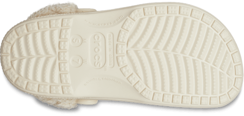 Baya Lined Fuzz-Strap Clog