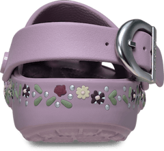 Classic Floral Buckle Clog