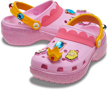 Princess Peach Classic Platform Clog