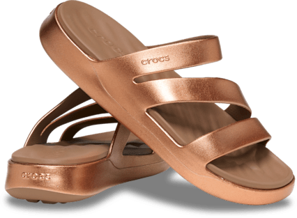 Getaway Strappy Metallic Sandal