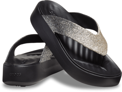 Getaway Chunky Glitter Platform Flip
