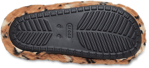 Classic Leopard Fur Slide