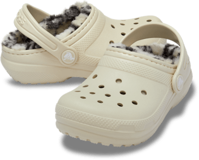 Toddlers Classic Plaid Lined Clog