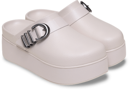 Dylan Platform Boho Buckle Clog