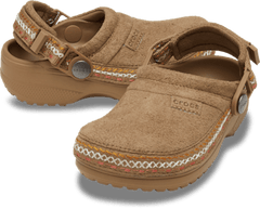Kids' Crafted Vegan Suede Stitch Clog