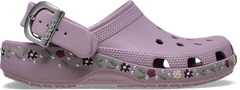Classic Floral Buckle Clog
