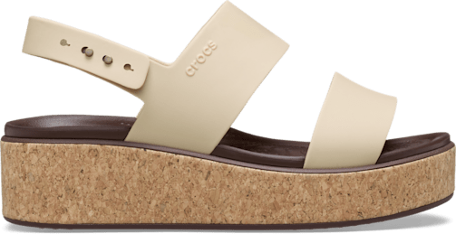 Brooklyn Low Wedge Cork Sandal