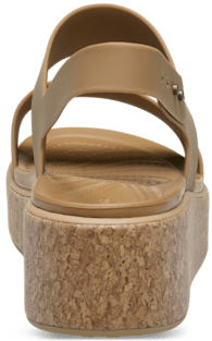 Brooklyn Low Wedge Cork Sandal
