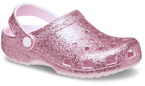 Toddler Classic Chunky Glitter Clog